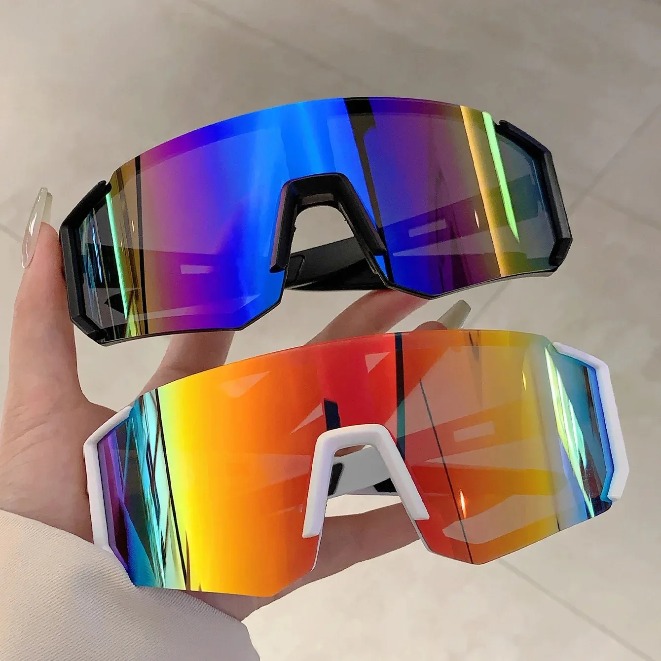 Women'S Fashion Eyeglasses - Outdoor sportzonnebrillen voor heren, lichtgewicht oversized
