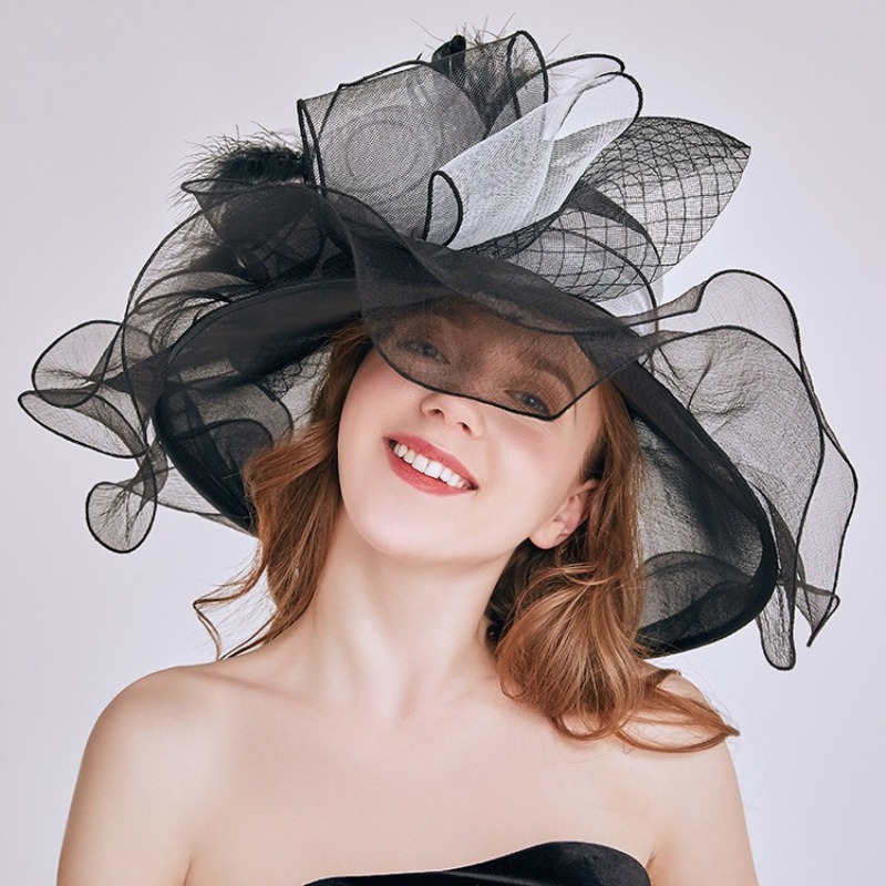 Women'S Fashion Kentucky Derby - Modebloem Fascinator Hoeden Voor Dames Dames