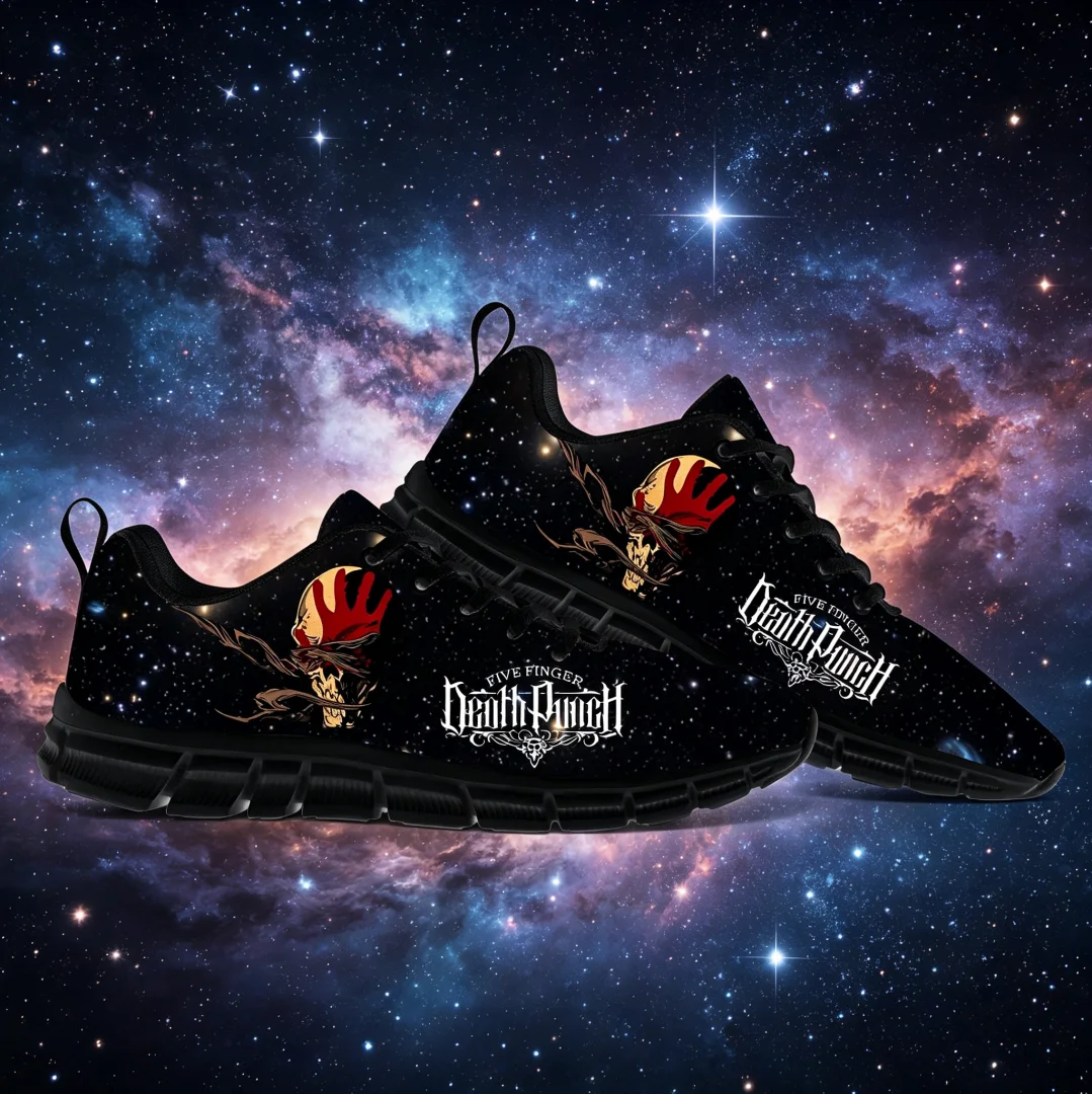 Women'S Fashion Running Shoes - Five Finger Death Punch Heren Dames