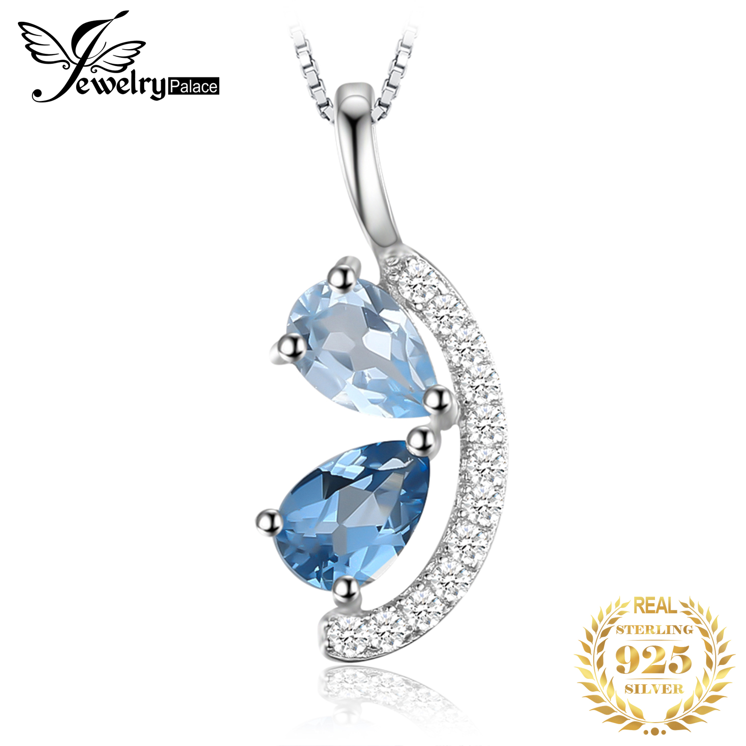 Women'S Fashion London - Jewelrypalace Natuurlijke Sky Londen Blue Topaz