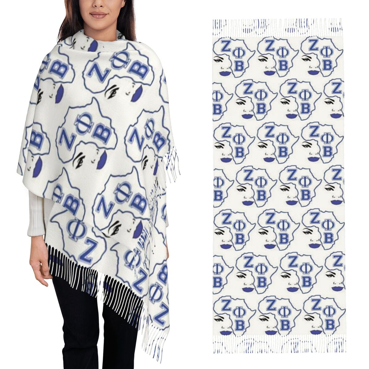 Women Fashion Logo - Grote Zeta Phi Beta Sorority Logo