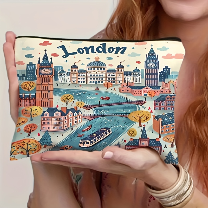 Women'S Fashion London - Reistoilettas voor dames met grote capaciteit,