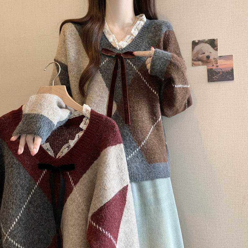 Women'S Fashion Trends Fall 2025 - Gebreide truien voor dames V-hals Basic