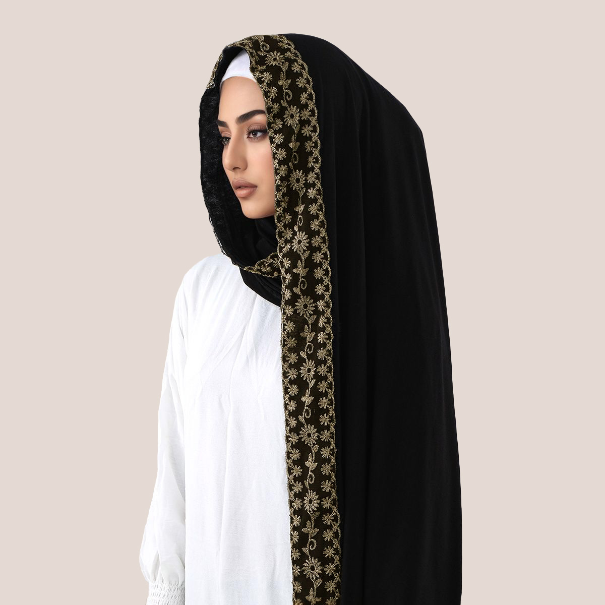 Kant Borduren Katoen Jersey Mo - Women Fashion Malaysia recensie en prijs