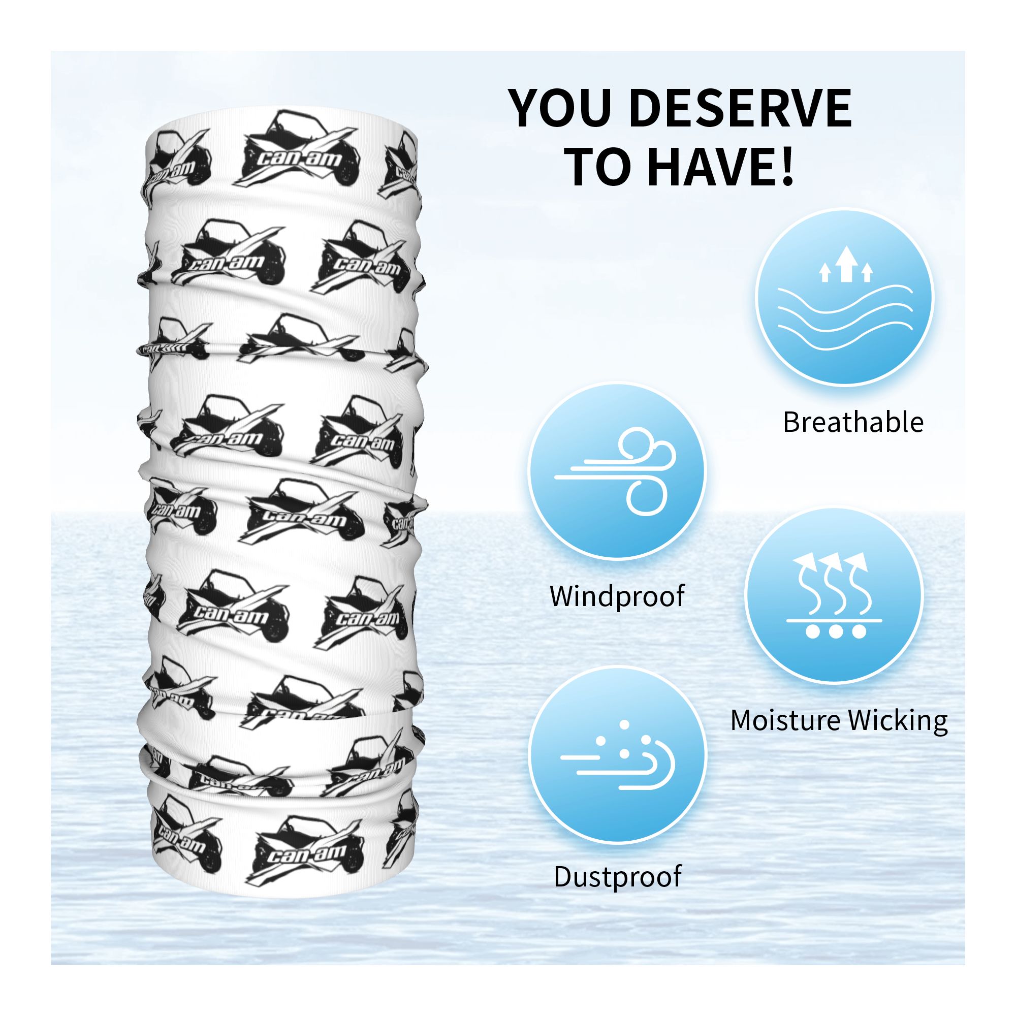Aangepaste Can Am Bandana Wint - Women Fashion Logo recensie en prijs