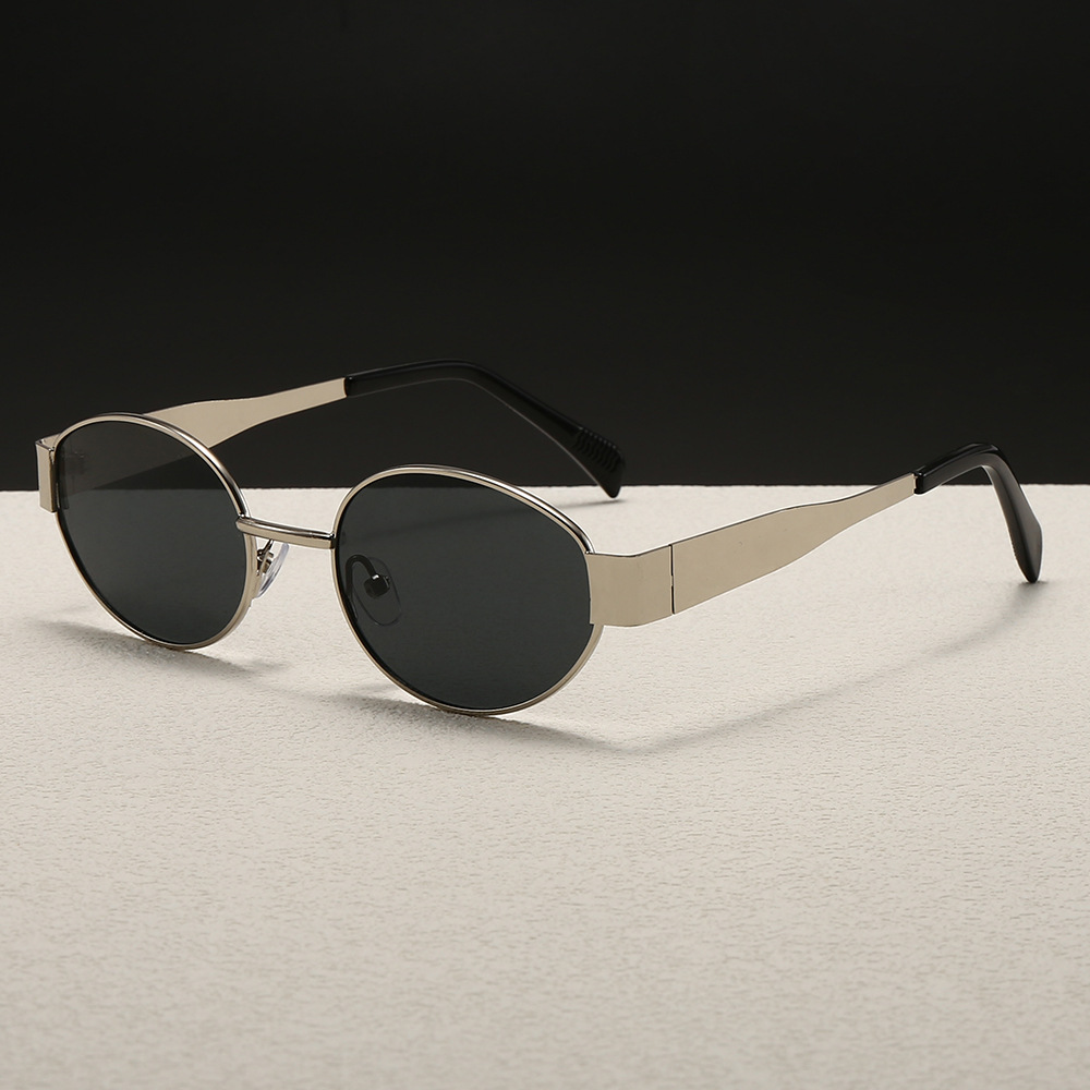 Trendy ronde metalen zonnebril - Women'S Fashion Eyeglasses recensie en prijs