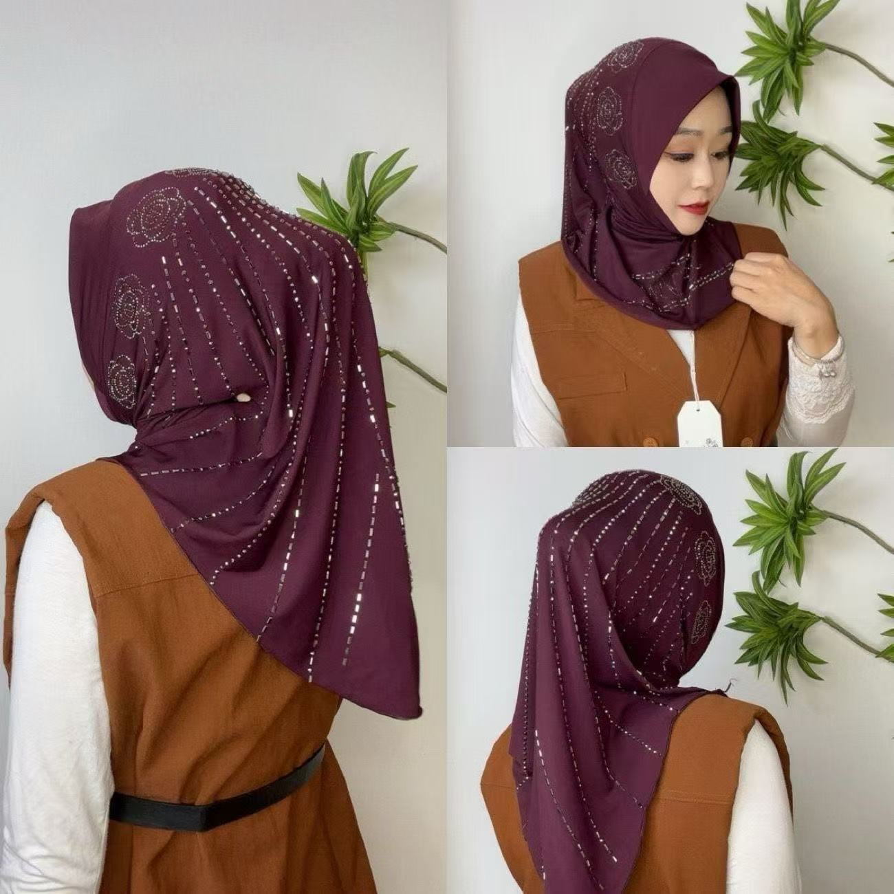 Hijab moslimvrouwen shawl hoof - Women Fashion Malaysia recensie en prijs