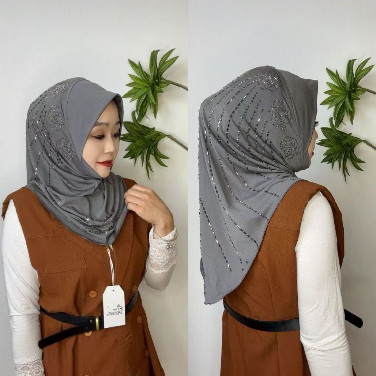 Hijab moslimvrouwen shawl hoof - Women Fashion Malaysia recensie en prijs