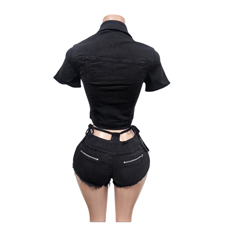 Sexy Denim 2-delige Sets Dames - Women Fashion Jeans Top recensie en prijs