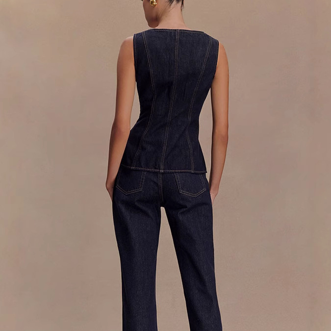 Zomer Denim Broek Sets Vrouwen - Women Fashion Jeans Top recensie en prijs