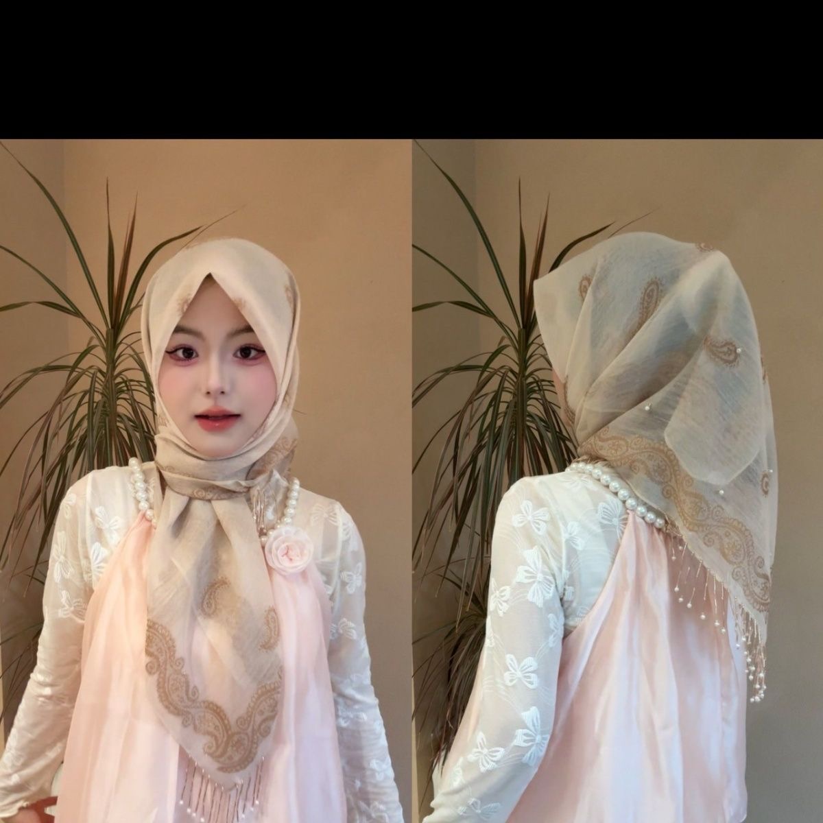 Hijab moslimvrouwen shawl hoof - Women Fashion Malaysia recensie en prijs
