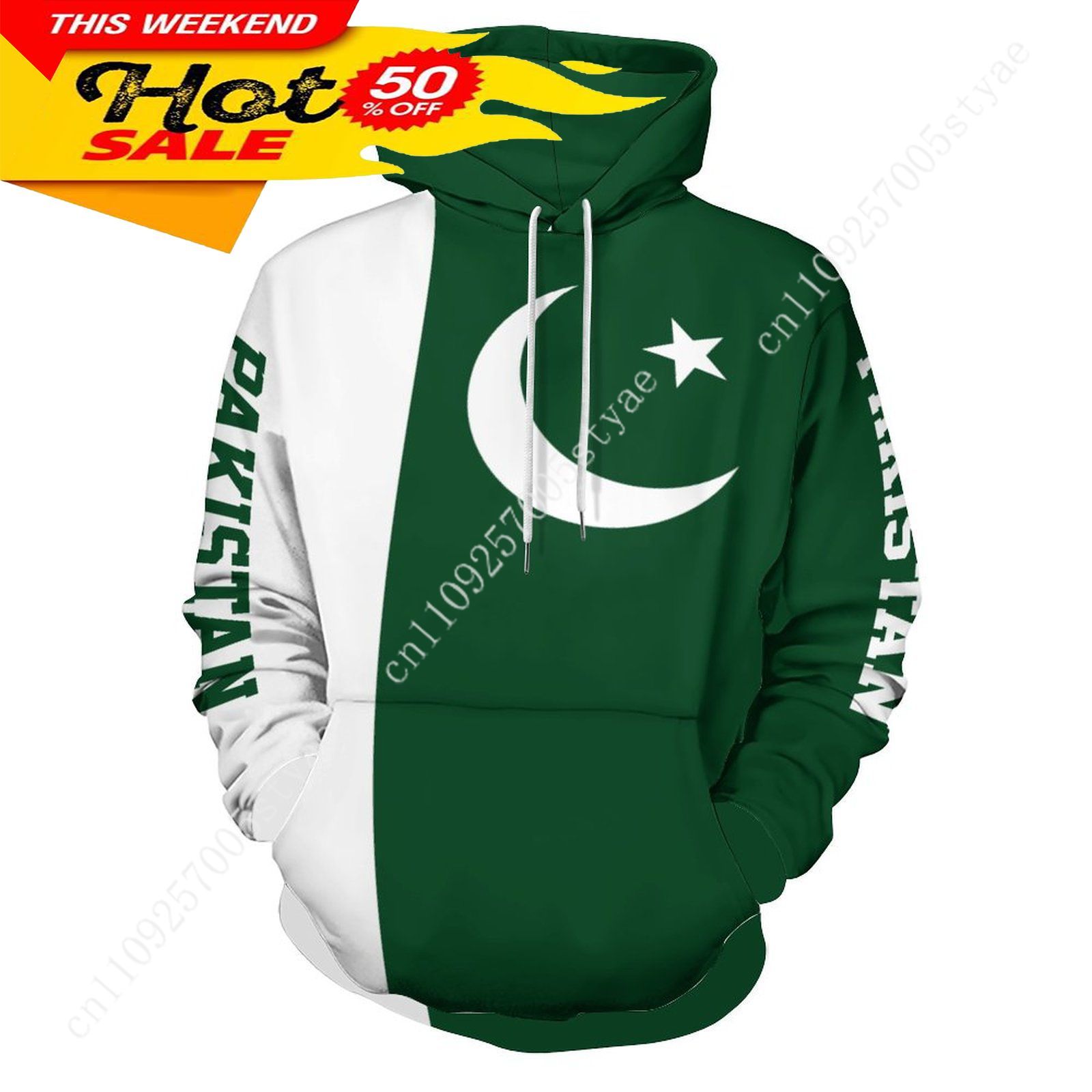 Pakistan Vlag Hoodie Mannen Vr - Women Fashion Pakistan recensie en prijs