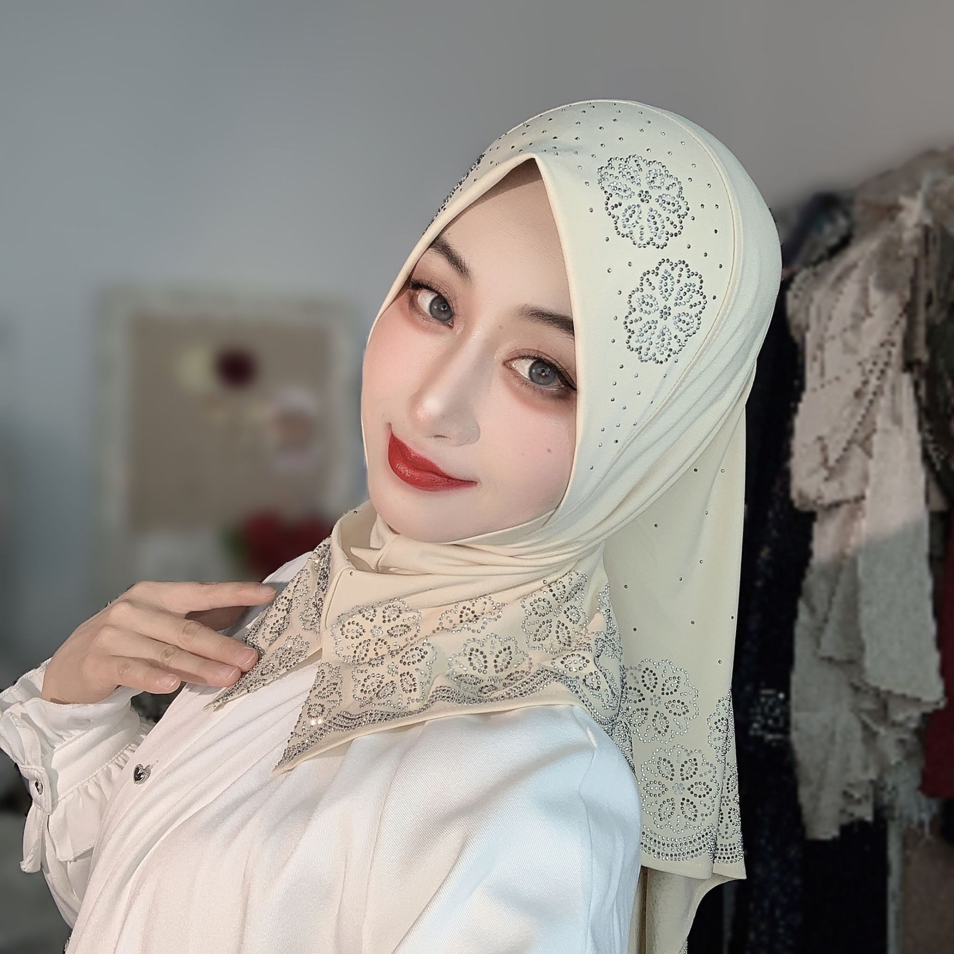 Kant-en-klare moslim hijab voo - Women Fashion Designer recensie en prijs