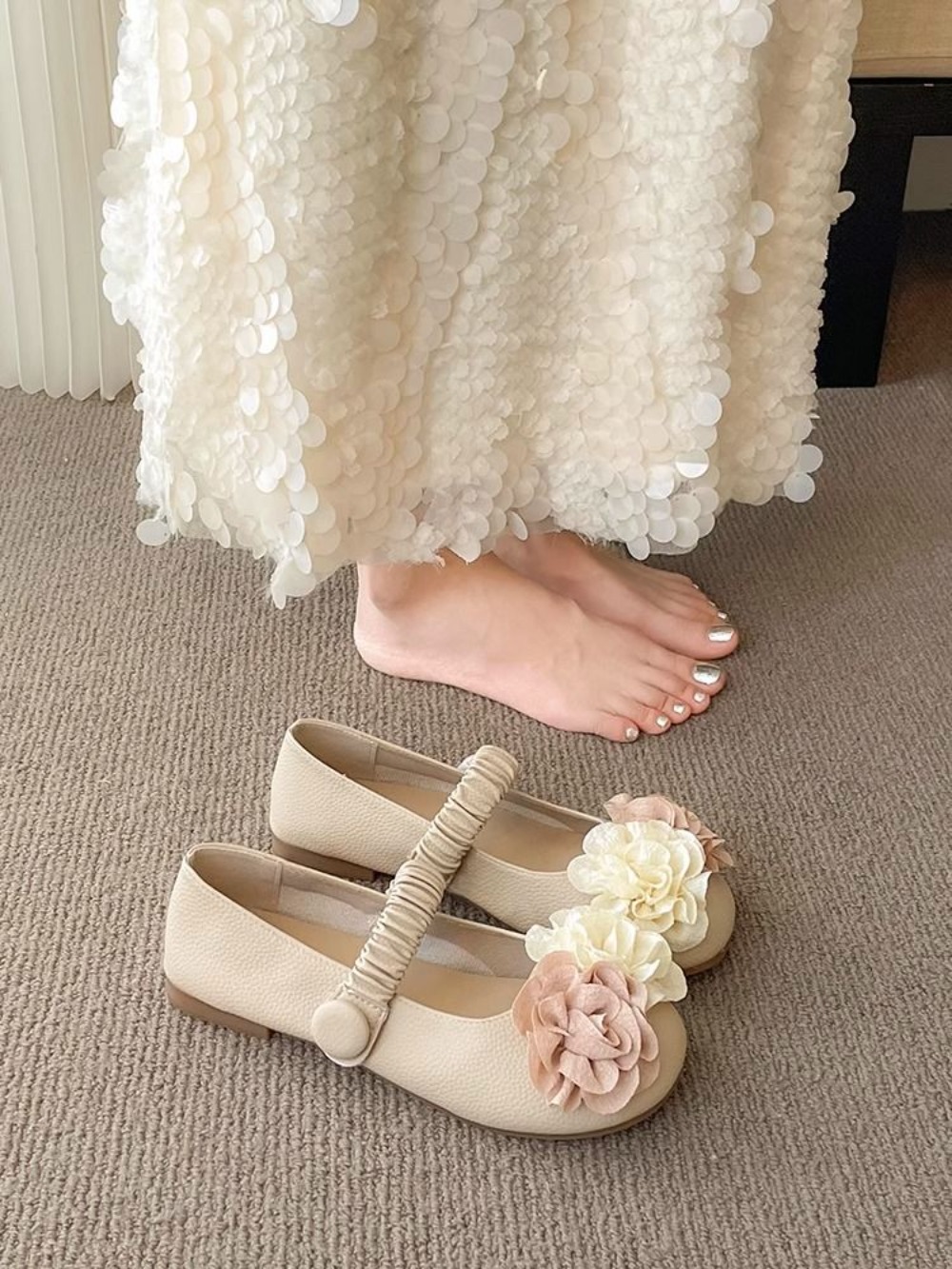 Leuke ronde neus Mary Jane pla - Women'S Fashion Quick Delivery recensie en prijs