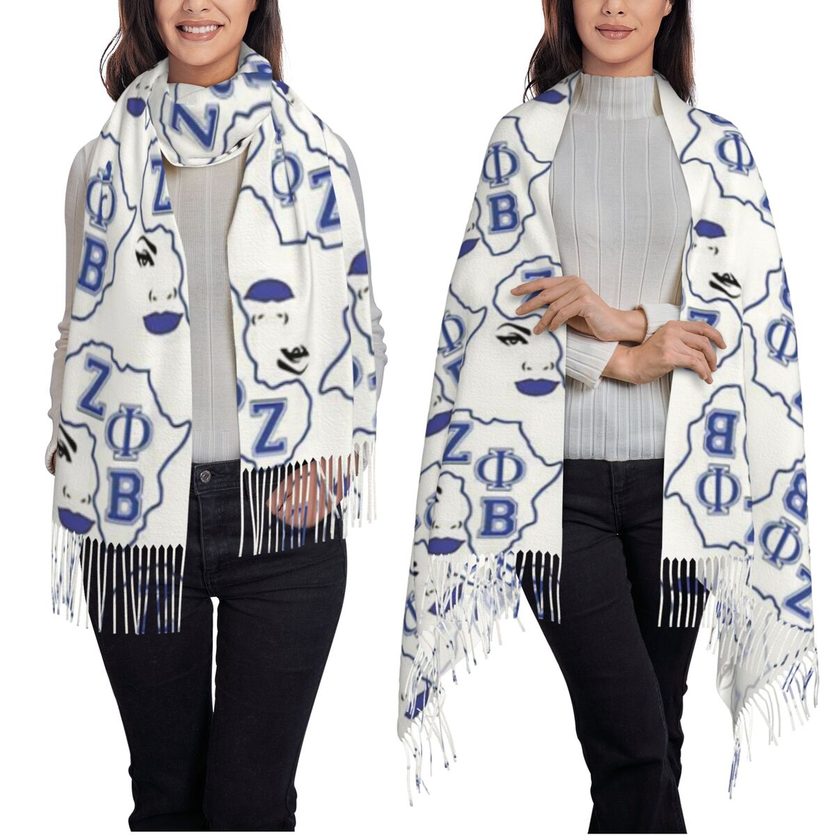 Grote Zeta Phi Beta Sorority L - Women Fashion Logo recensie en prijs