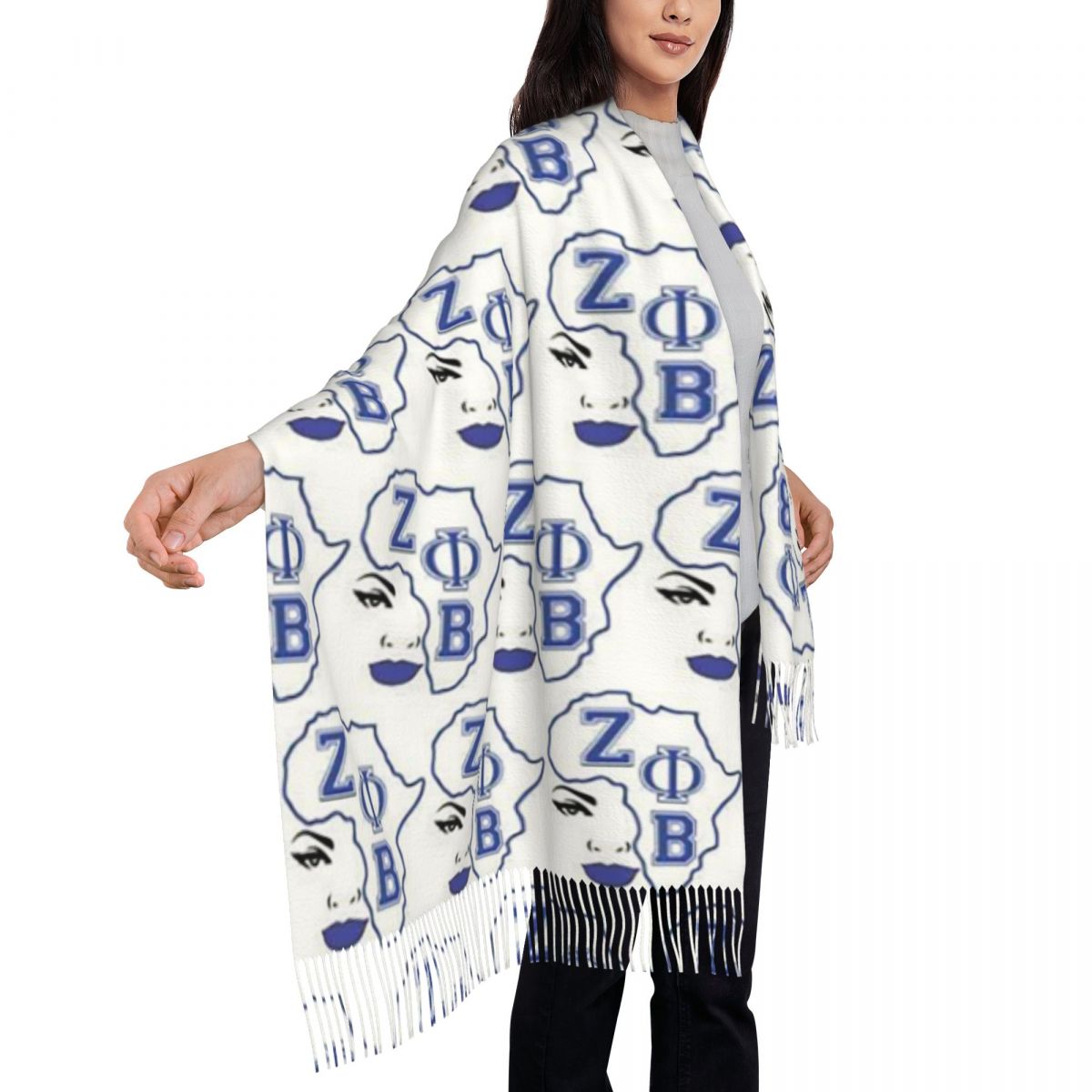 Grote Zeta Phi Beta Sorority L - Women Fashion Logo recensie en prijs
