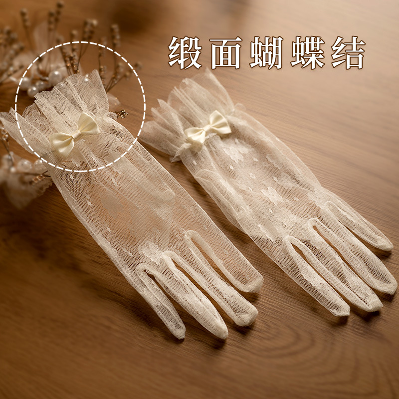 Handschoenen Vintage Kant Stri - Women Fashion Photoshoot recensie en prijs
