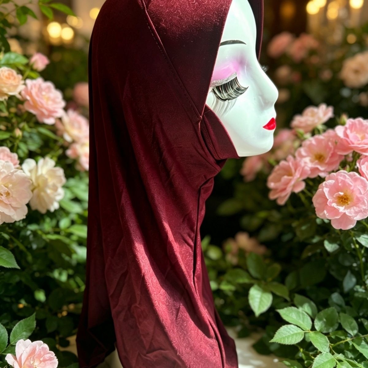 Hijab moslimvrouwen shawl hoof - Women Fashion Malaysia recensie en prijs