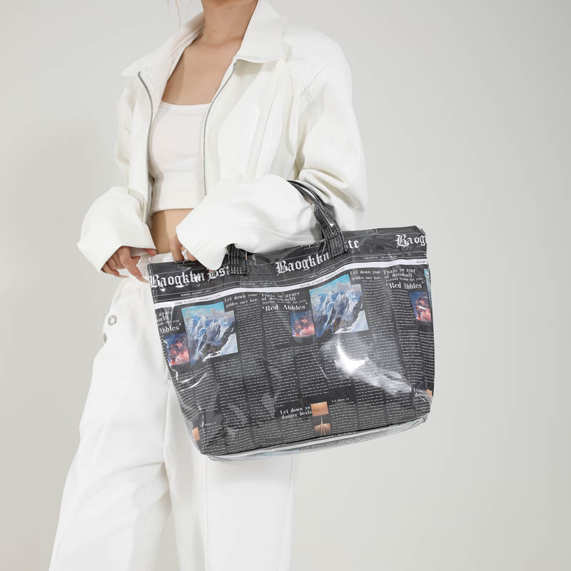 Mode PVC herbruikbare boodscha - Women'S Fashion London recensie en prijs