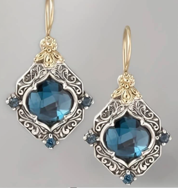 Vintage tweekleurige gouden en - Women'S Fashion London recensie en prijs