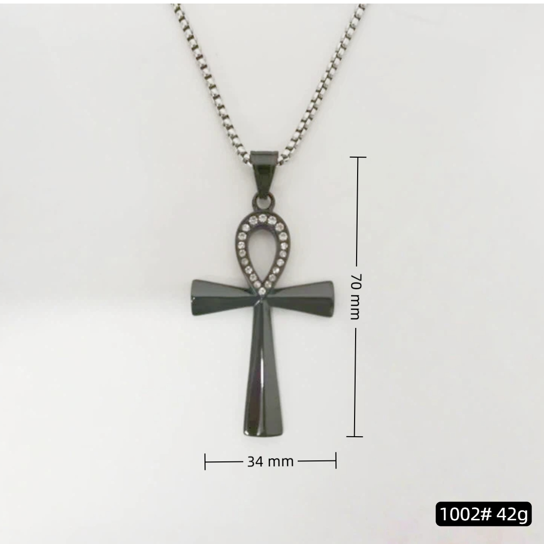AAA CZ Mode Grote Kruis Egypti - Women Fashion Egypt recensie en prijs