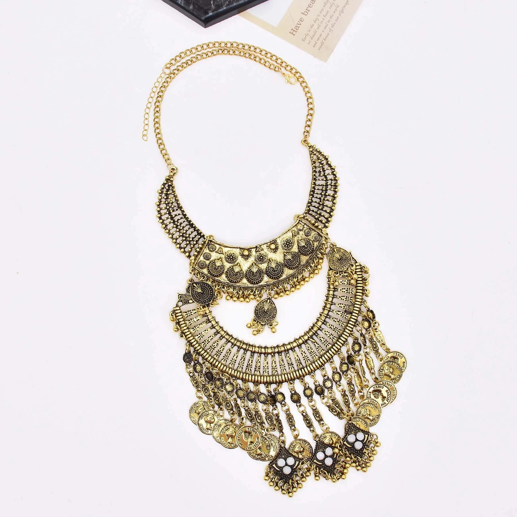 Retro Gouden Zigeuner Afghaans - Women Fashion Pakistan recensie en prijs