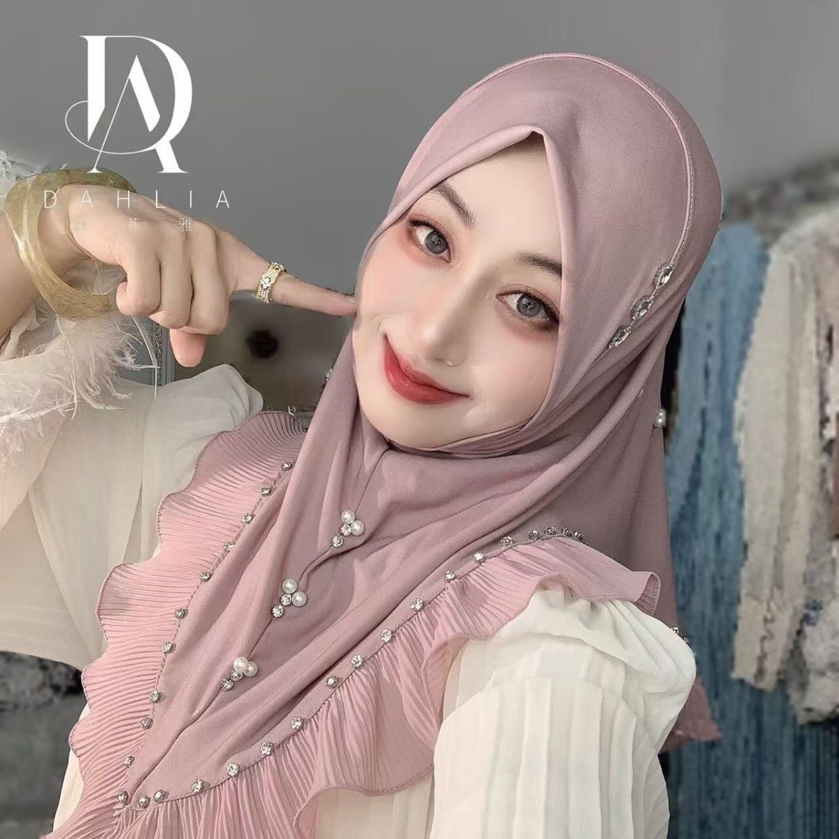 Hijab moslimvrouwen shawl hoof - Women Fashion Malaysia recensie en prijs