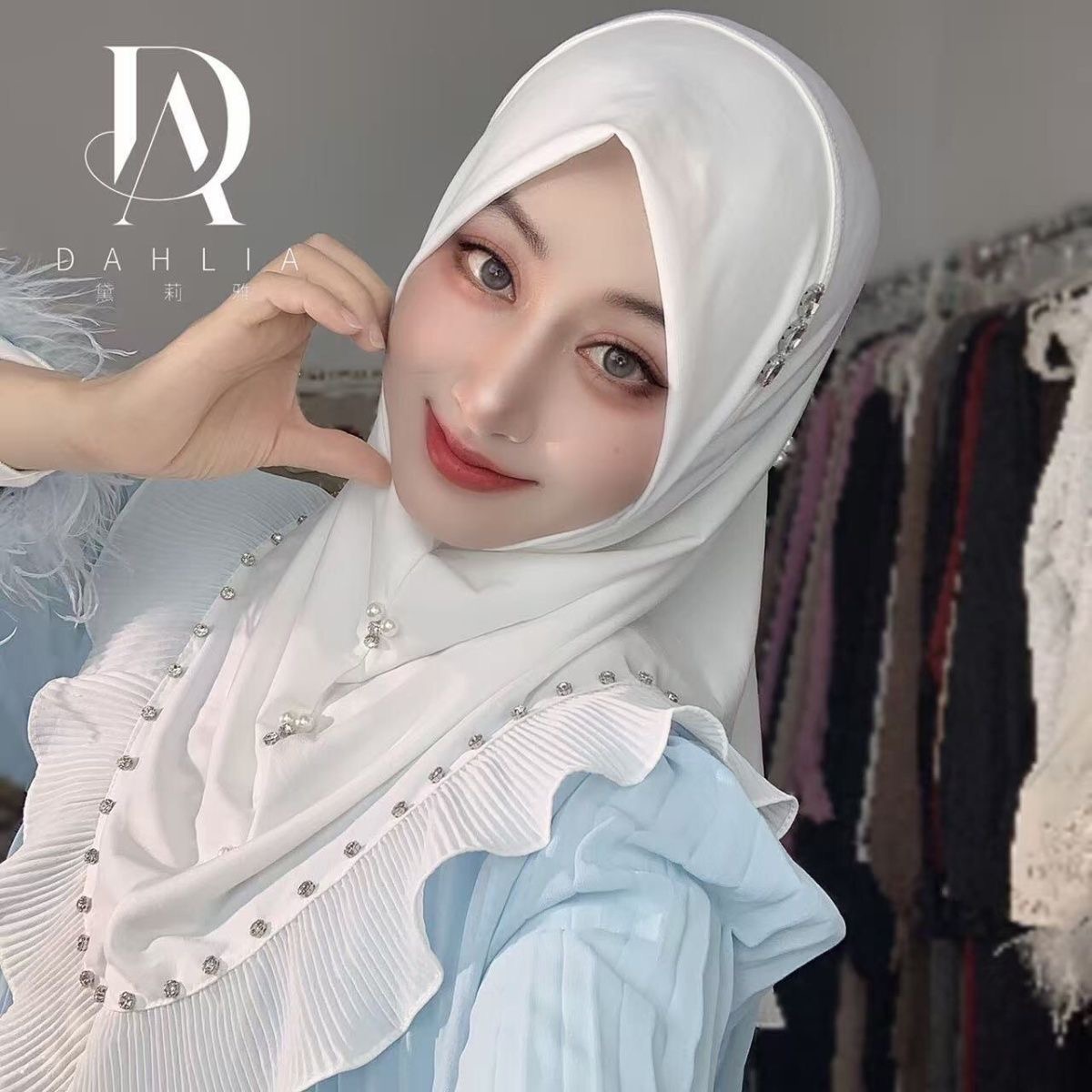 Hijab moslimvrouwen shawl hoof - Women Fashion Malaysia recensie en prijs