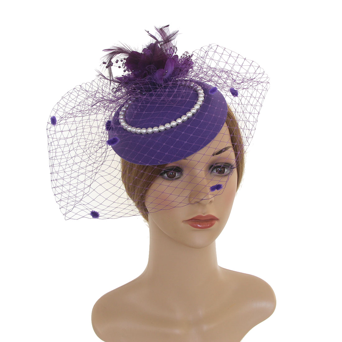 Vrouwen veren tovenaar hoed me - Women'S Fashion Kentucky Derby recensie en prijs